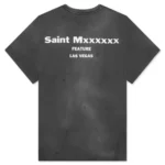 Black Saint Michael x Feature Saint Bowl Tee Back