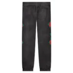 Black Vlone X Saint Michael Sweatpants Back