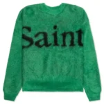 Greeen Saint Michael Saint Knit Crewneck