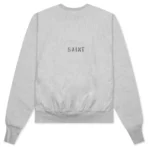 Grey Saint Michael STM Crew Sweater Back