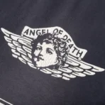 Navy Saint Michae Angel Sweatpants Logo