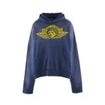 Navy Saint Michael Angel Hoodie