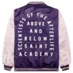 Purple Saint Michael Stadium Jacket