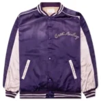 Purple Saint Michael Stadium Jacket