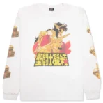 White Saint Michael L/s T-shirt