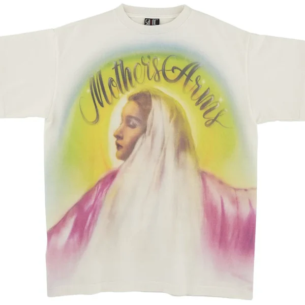 White Saint Michael Hug T-shirt