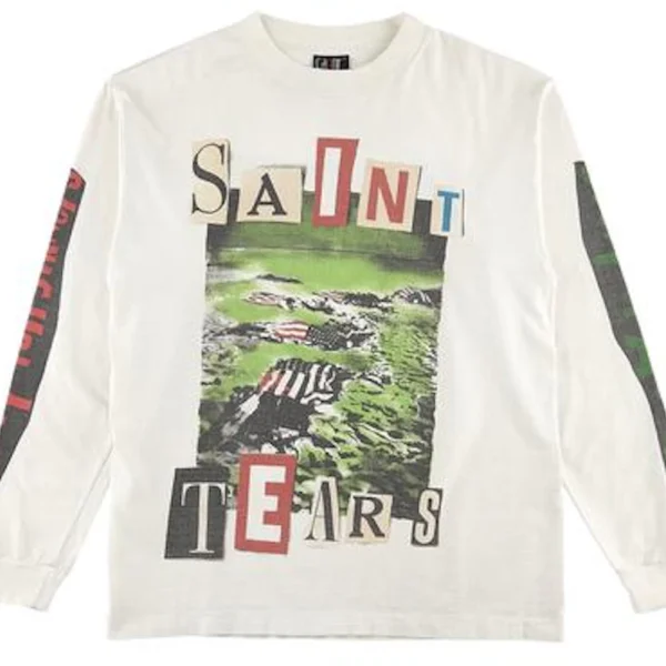 White Saint Michael x Denim Tears L/S T-shirt