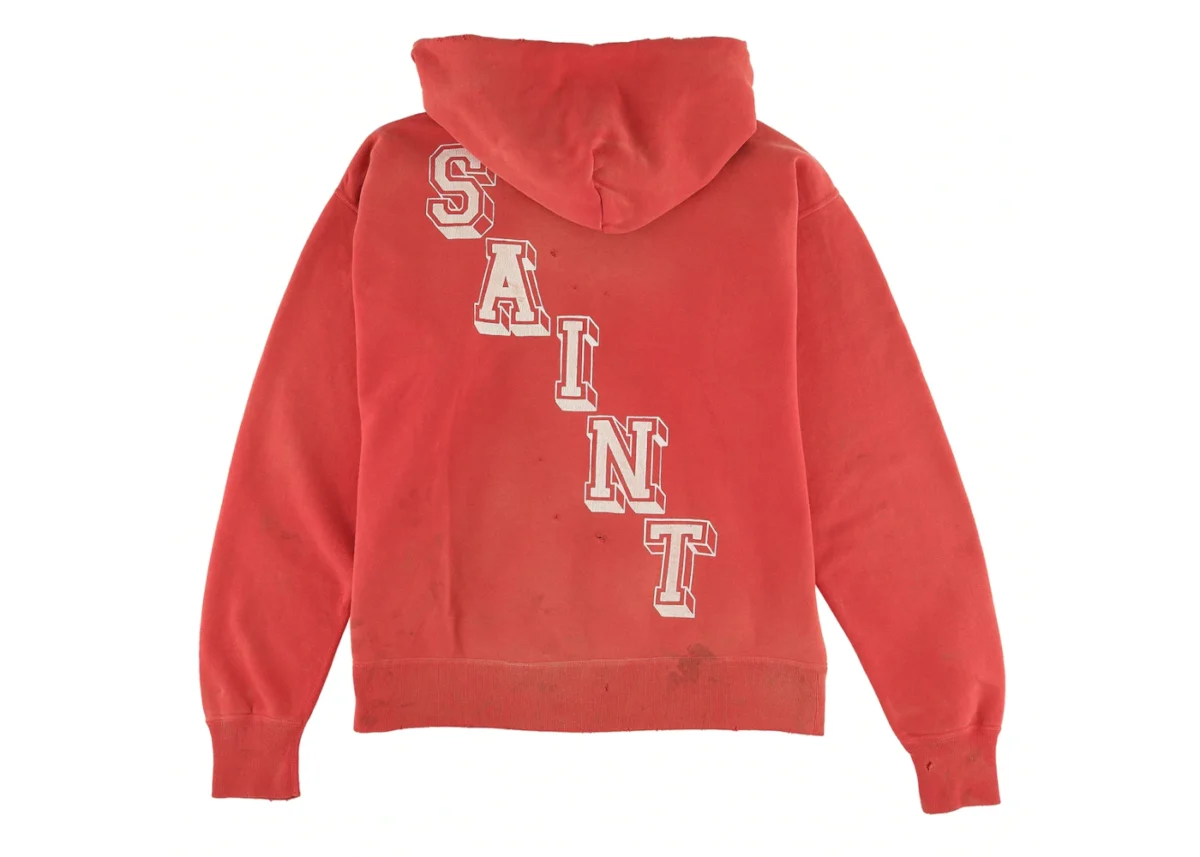 saint mxxxxxx angel of death hoodie red 1