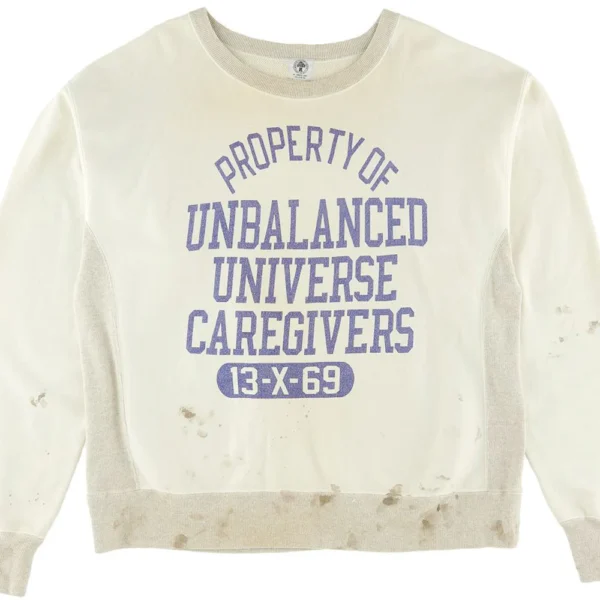 White Saint Mxxxxxx College Sweatshirt