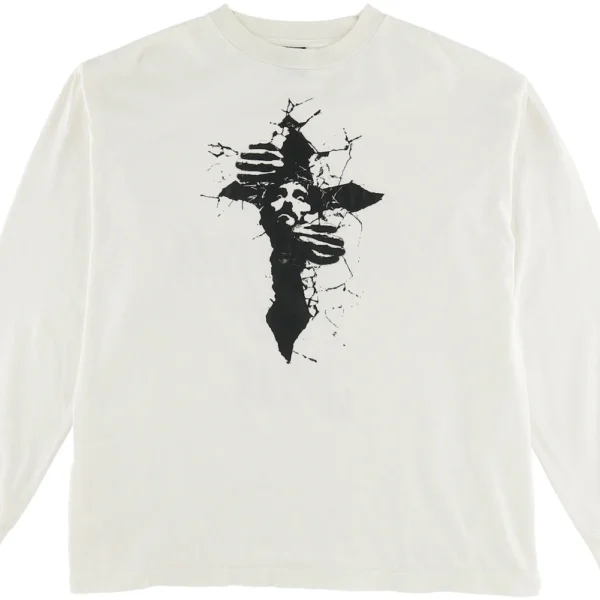 White Saint Mxxxxxx Coming for You L/S Tee