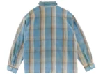 Blue Saint Mxxxxxx Flannel Check Shirt Back