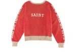 Red Saint Mxxxxxx No Blood Left Sweatshirt Back