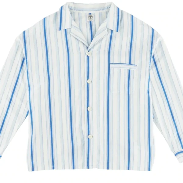 Blue Stripe Saint Mxxxxxx PJ Shirt