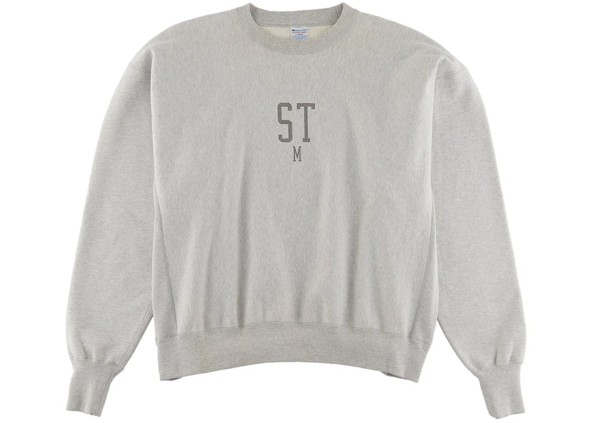 Grey Saint Mxxxxxx STM Crewneck Sweatshirt