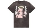 Black Saint Michael Pink Sheep T-shirt