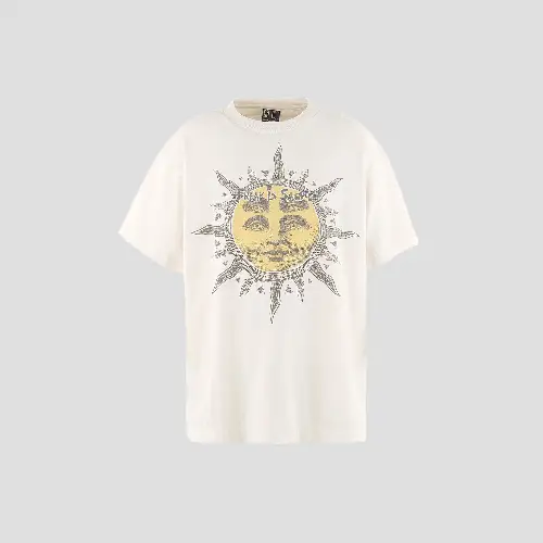 White Saint Michael x Cactus Plant Flea Market SUN Tee