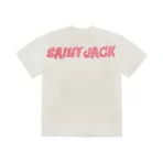 White Saint Michael x Travis Scott 2A Tee Back