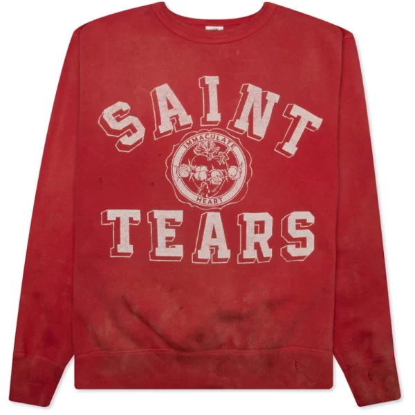 Red Saint Michael x Denim Tears Sweatshirt