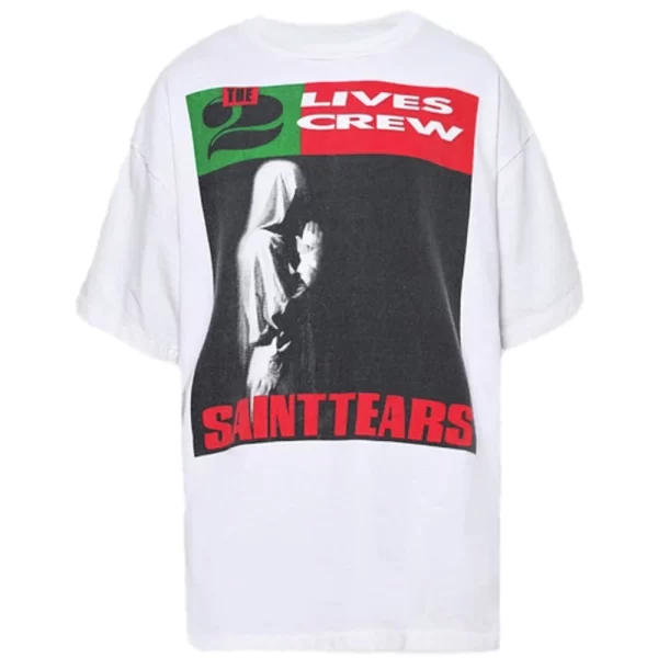 Saint Michael x Denim Tears Lives Crew T-shirt