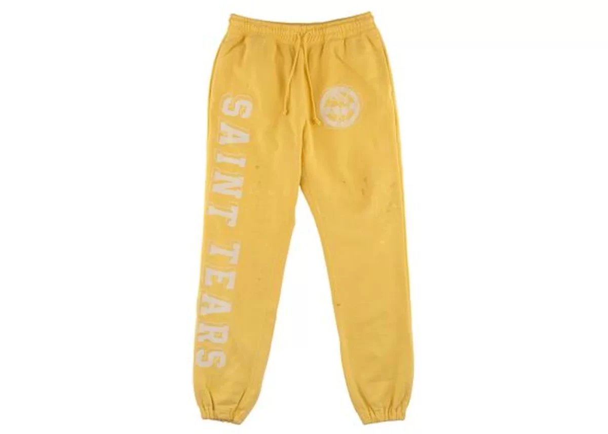 Yellow Saint Michael x Denim Tears Sweatpants