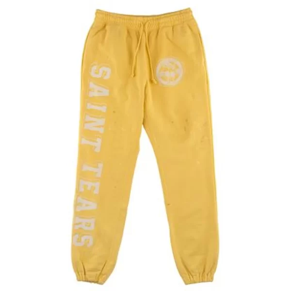 Yellow Saint Michael x Denim Tears Sweatpants