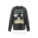 Black GHOST IN THE SHELL x SAINT Mxxxxxx Long Sleeve T-shirt Back