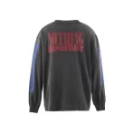 Black KOSUKE KAWAMURA x SAINT Mxxxxxx NOTHING IMPORTANT Long Sleeve T-shirt Back