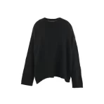 Black SAINT Mxxxxxx Mohair Crewneck Sweater