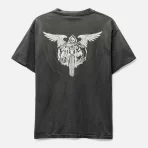 Black Saint Michael x NEIGHBORHOOD Skull Biker T-shirt Back