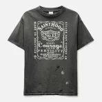 Black Saint Michael x NEIGHBORHOOD Skull Biker T-shirt