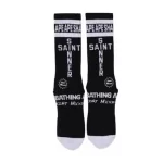 Charcoal BAPE x Saint Mxxxxxx Socks Back