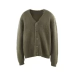 Khaki SAINT Mxxxxxx Mohair Cardigan