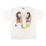 Vintage White BAPE x Saint Mxxxxxx Heaven and Hell Tee