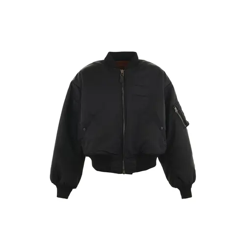 Black Saint Mxxxxxx Zip-Up Reversible Ma-1 Jacket