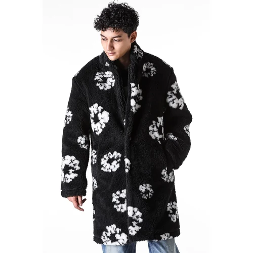 Black Saint Mxxxxxx x Denim Tears Cotton Wretch Fur Coat Front