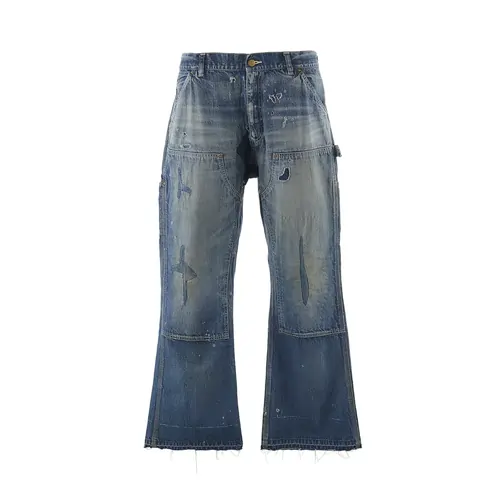 Blue SAINT Mxxxxxx Double Knee Denim Pants